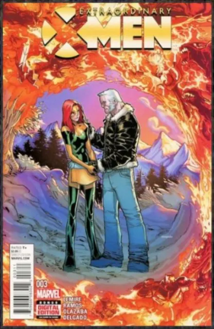 Extraordinary X-Men #3 Humberto Ramos Cover Marvel Old Man Logan Jean Grey