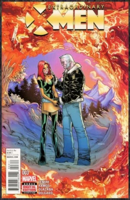Extraordinary X-Men #3 Humberto Ramos Cover Marvel Old Man Logan Jean Grey