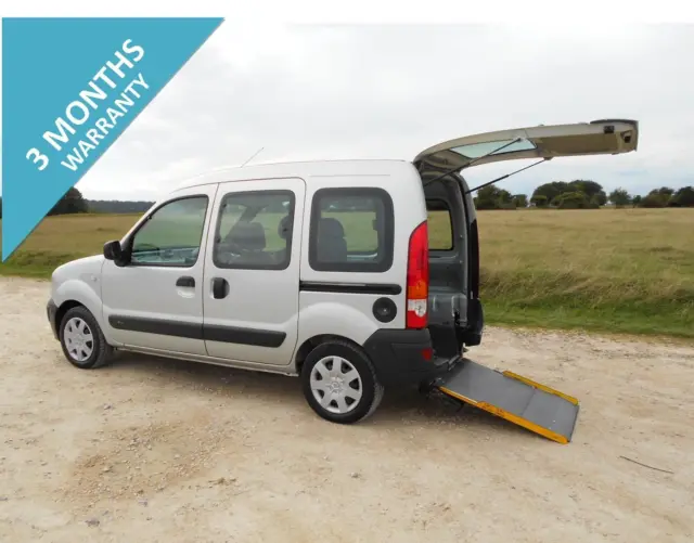 2007 Renault Kangoo 3 Seat 5 Door Wheelchair Accessible Disabled Mobility Car