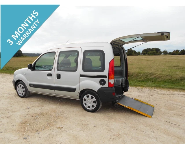 2007 Renault Kangoo 3 Seat 5 Door Wheelchair Accessible Disabled Mobility Car