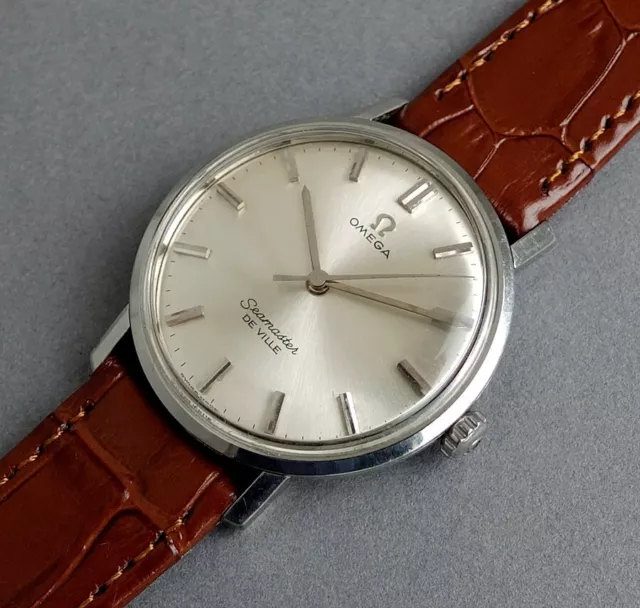 OMEGA SEAMASTER De Ville Gents Vintage Stainless Steel Watch 1964