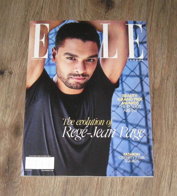 ELLE CANADA 2022 magazine Rege-Jean Page SHENSEEA Lucy Boynton YUMI NU