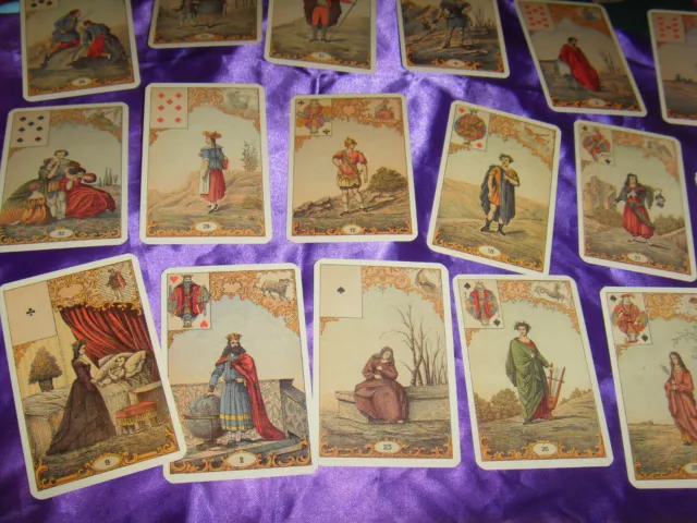 Oracle - jeu de cartes divinatoire voyance tarot style Ancien Tarot