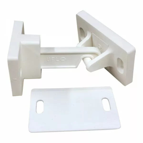 Sure Catch Static Caravan Door Retainer White