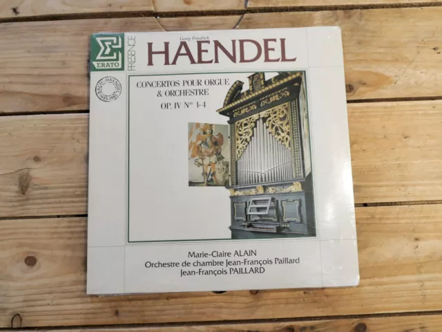 Handel The English Concerto Pour Orgue Et Orchestre Mint Lp And Cover Original