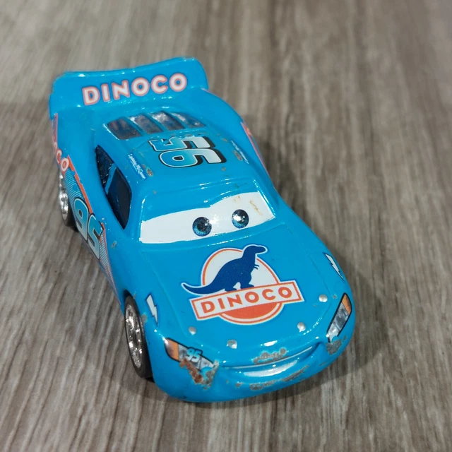 MATTEL DISNEY PIXAR Cars Dinoco LIGHTNING McQueen 1:55 Diecast Toys Car ...