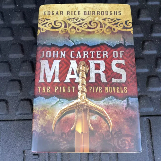 Edgar Rice Burroughs John Carter of Mars Five Novels of the Series - Hardcover