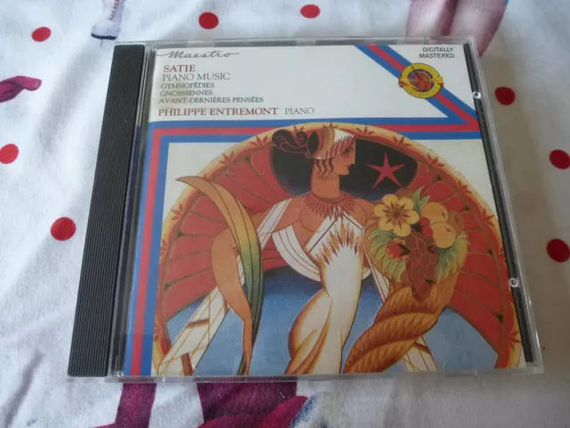 Philippe Entremont Piano Satie Piano Music 1981 Cbs Cd Album