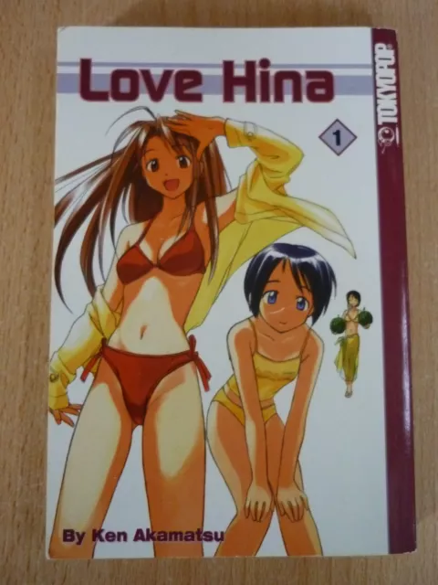 Akamatsu,Ken: Love Hina Vol.1 / japanischer Comic,Manga,Anime,Band,Buch,englisch