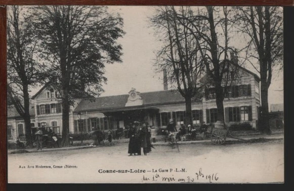 58 - COSNE-sur-LOIRE - La Gare P L M