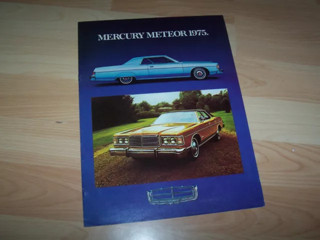 Catalogue /  Original brochure MERCURY Meteor 1975 USA //