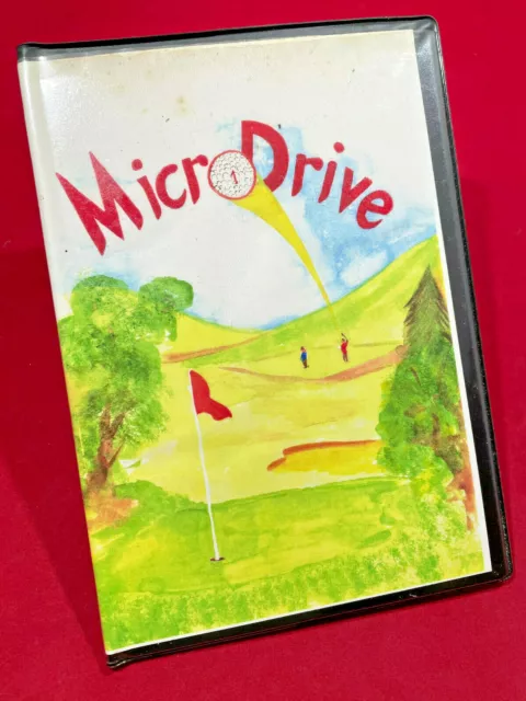 Microdrive 3D Golf Game for the Acorn Archimedes RISC OS on 3.5" Floppy Disc