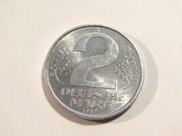 East Germany DDR 1957-A 2 Marks Coin