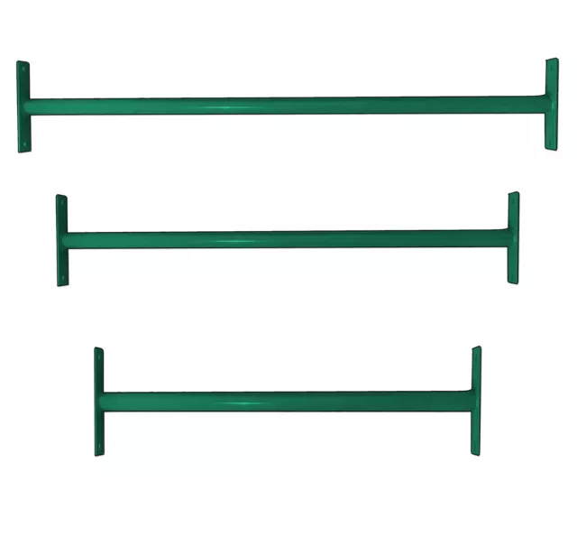 Short or Long Outdoor Green Gymnastics Metal Climbing Bars, Pull-up Parallel Bar