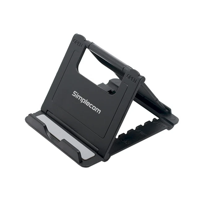 Simplecom CL092 Mini Foldable Phone Stand Adjustable Holder for Smartphone Table