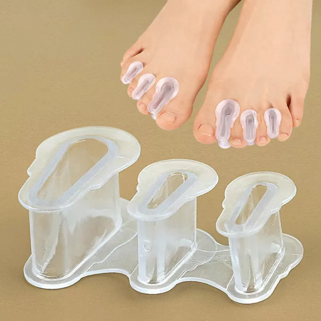 Silicone Gel Bunion Corrector Toe Separator Spreader Pain Relief Hallux Valgus