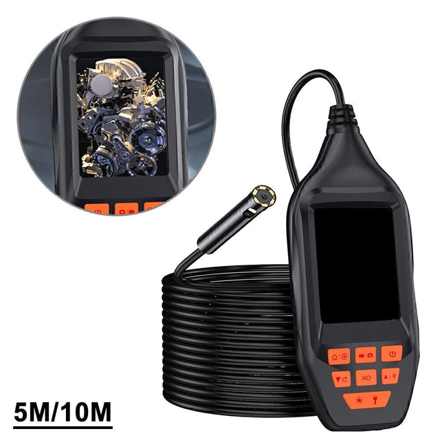 3inch Digital Videoscope Camera 1080P Inspection Upgraded Endoscope W/ 8 Lights