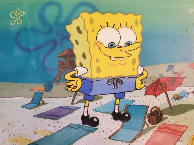 thumbnail image 2 of Nickelodeon SpongeBob SquarePants Animation Sericel – Patrick & Squidward, 2004 2 of 5