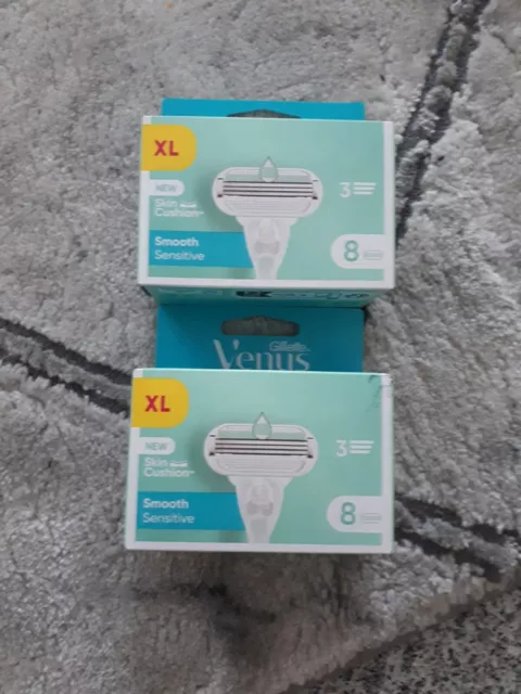 Gillette venus deluxe smooth sensitive 8x2=16 Stuck