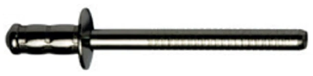 4,8 x 10,0 mm 500 pezzi acciaio inox A2/acciaio inox A2 rivetti ciechi multigrip piatti