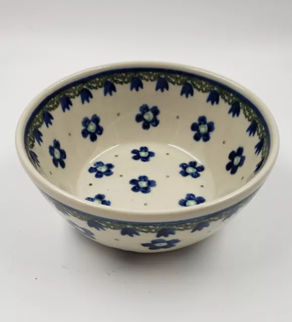 Artystyczna Ceramika Polish Pottery Flower Bowl Candy Trinket Dish