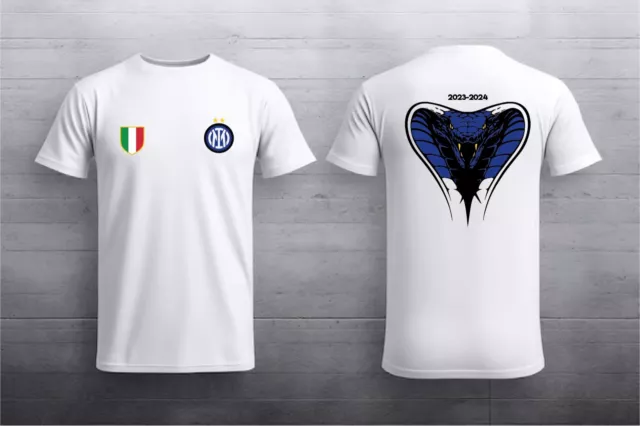 T-shirt festa scudetto Inter campione d'Italia, Inter scudetto, maglia corta