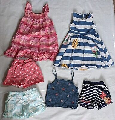 Girls Summer Clothes Bundle 2-3, 3-4, 4-5, 5-6 years