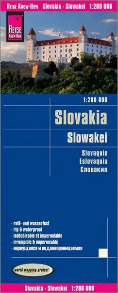 Reise Know-How Landkarte Slowakei (1:280.000)
