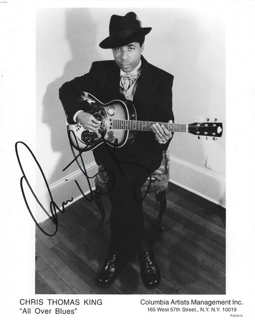 Chris Thomas King Autographed Signed 8x10 Photo - Blues Musician - Actor - w/COA