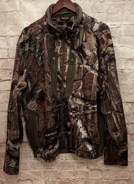 Game Winner Mossy Oak Break Up Infinity Camouflage Zip Up Jacket Mens 2XL