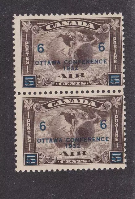 Canada  C4 Vf-Mnh Pair Cat Value $200 Cheapest On Ebay