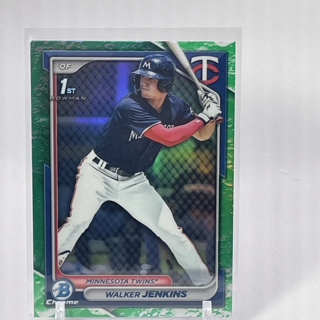 2025 BOWMAN WALKER Jenkins 1st Bowman Chrome Prospects Lunar Glow