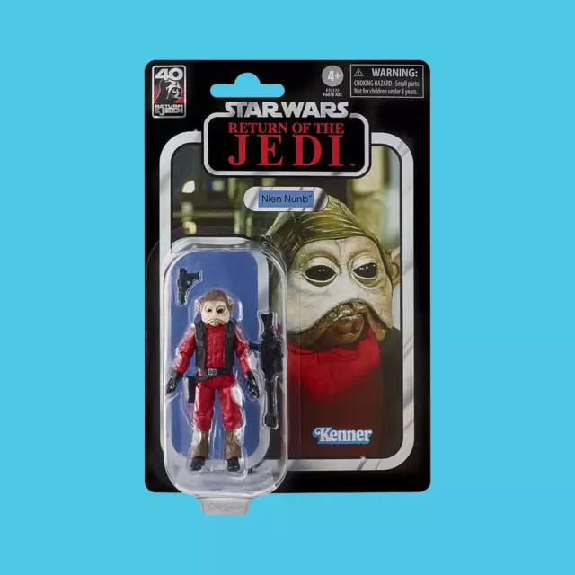 Collezione vintage Nien Nunb Hasbro Star Wars Il ritorno dello Jedi