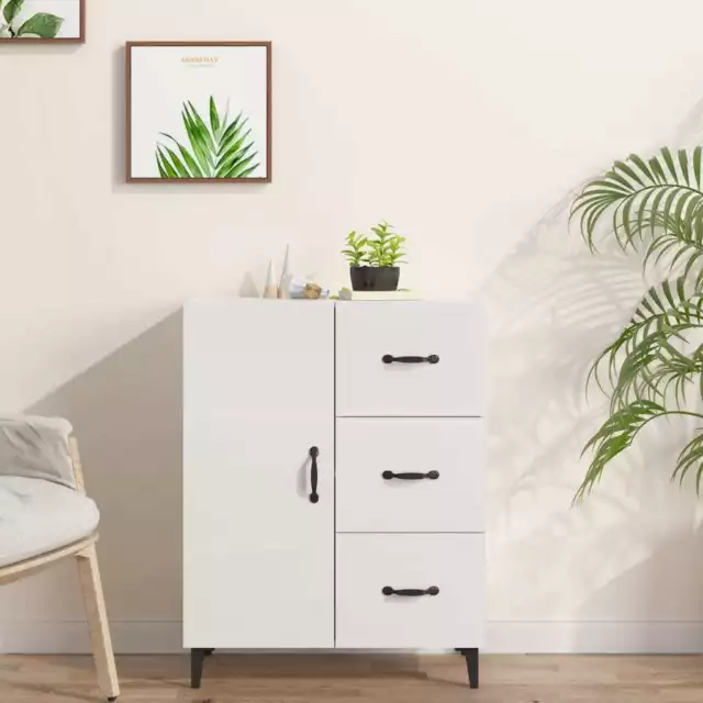 Sideboard Engineered Wood Home Organiser Drawer Cabinet Multi Colours vidaXL