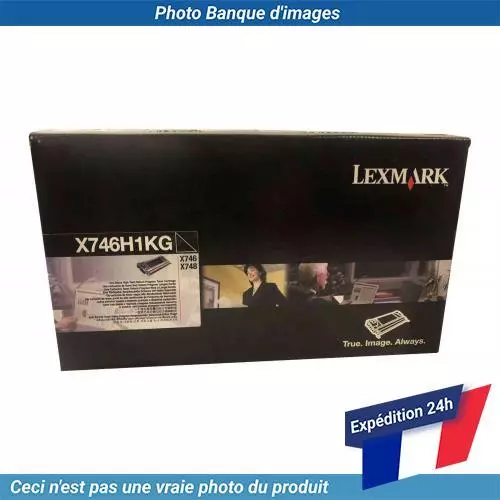 X746H1KG Lexmark X748de Cartouche de toner Noir