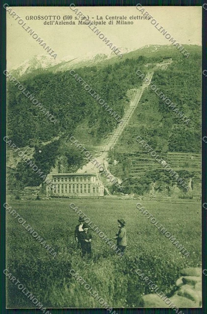 Sondrio Grosotto cartolina QQ7511