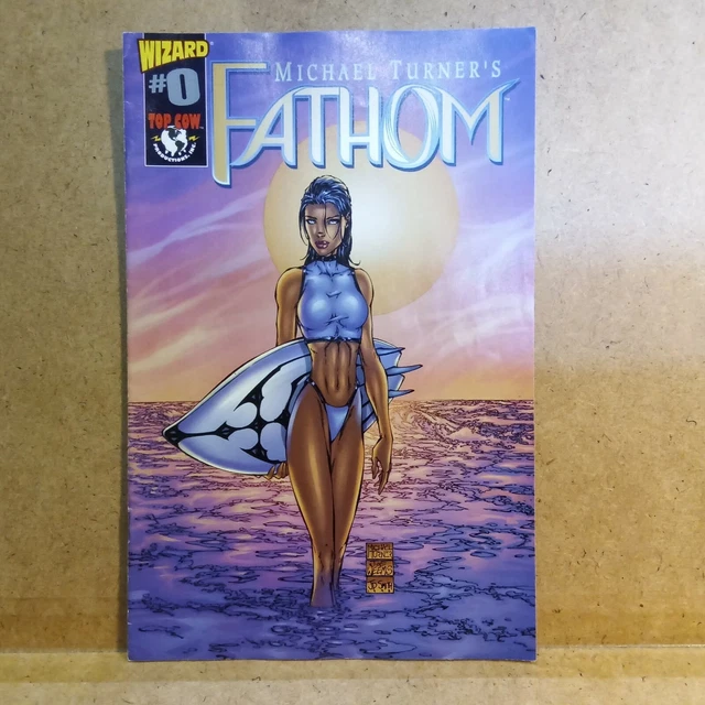 Fathom #0 1998 1st Series Top Cow  Wizard Exclusive Michael Turner