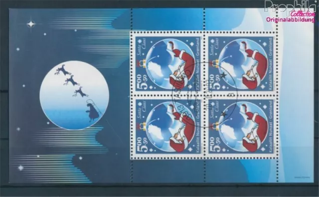 Briefmarken Dänemark - Grönland 2003 Mi Block26 (kompl.Ausg.) gestempelt F(94165