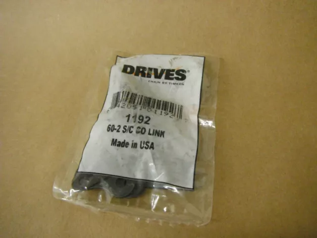 (Qty 10) TIMKEN 60-2 S/C SPRING CLIP CONNECTING LINK