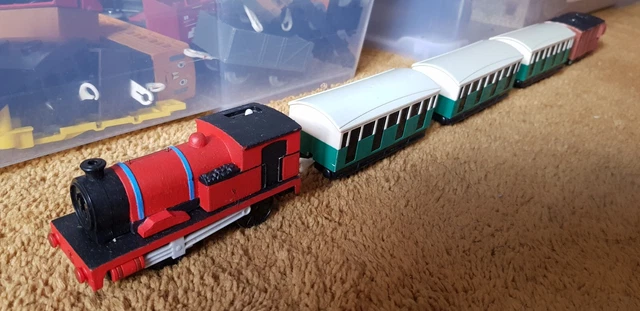 Tomy Rheneas TOMY TRACKMASTER THOMAS and Friends - Rheneas and Open Coaches £19.99 ...