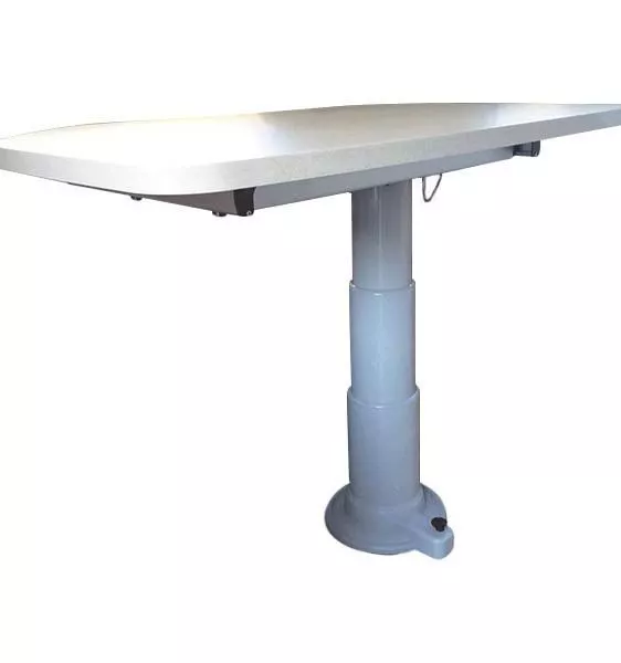 Coast Table Leg Telescopic & Adjustable with TurnTable Sliding System Caravan RV