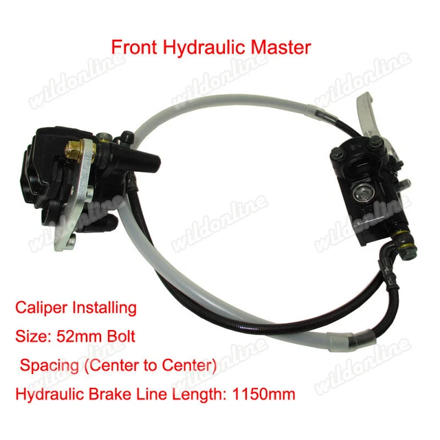 Front Hydraulic Master Brake Assy 52mm Bolt Spacing For Pit Dirt Bikes WPB Orion