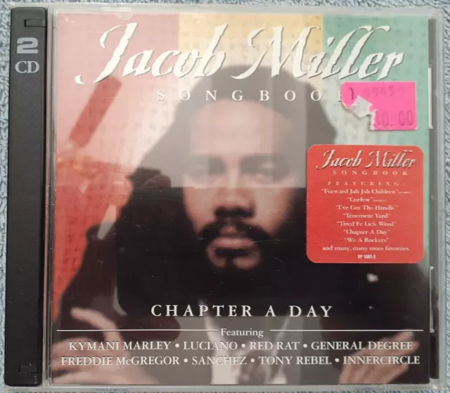 Jacob Miller Songbook Chapter A Day Rare 2 Discs Bob Marley Inner Circle Reggae