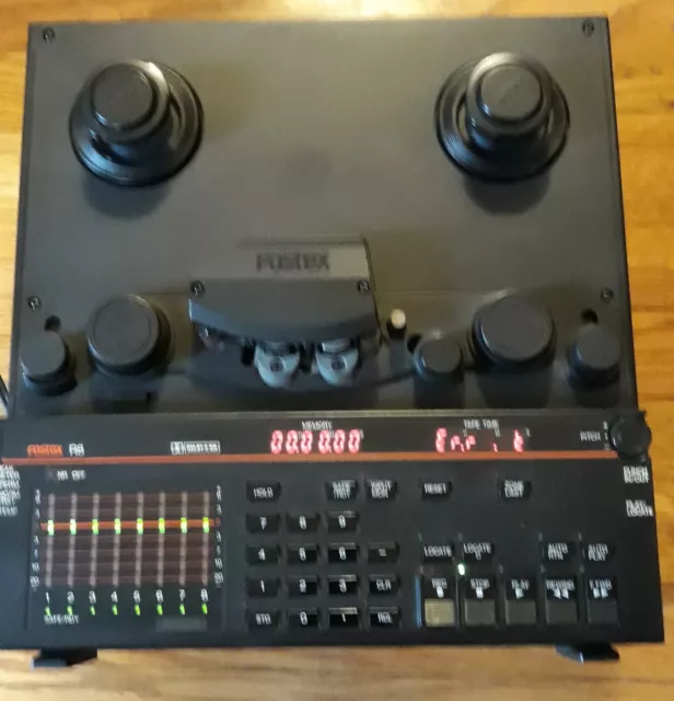 FOSTEX R8 REEL to Reel Front Control Digital Panel and Extension
