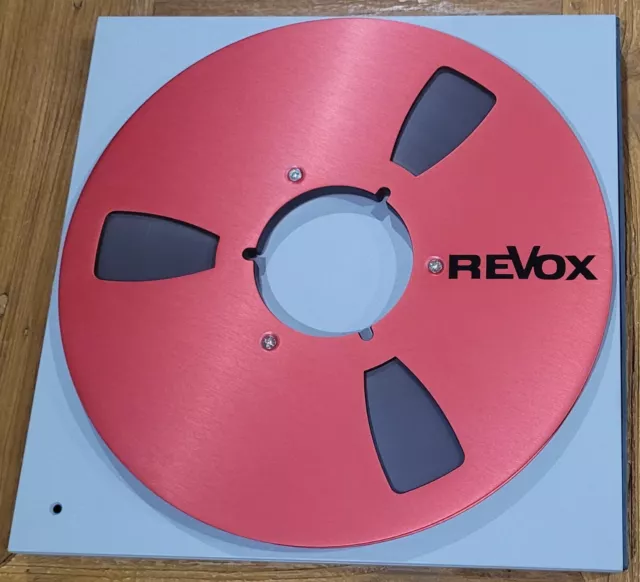 Revox bobine alu NAB Ø 26.5 cm neuve et bande BASF PER 528 neuve
