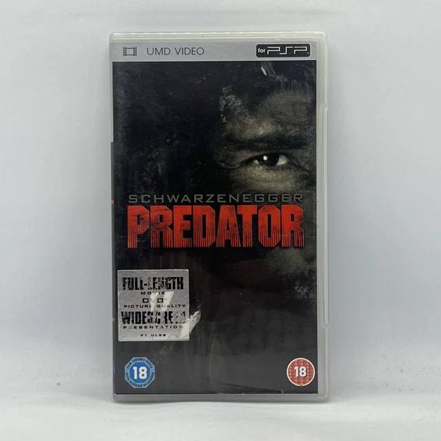 Predator Action Arnold Schwarzenegger Sony PSP PlayStation UMD Video Region 2