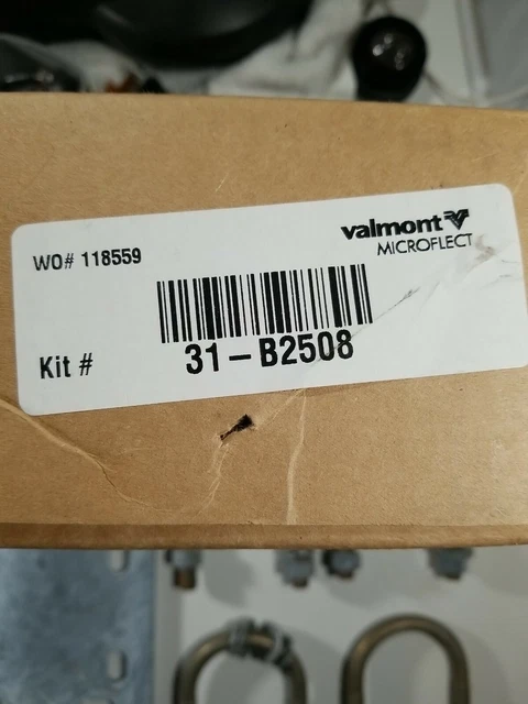 Lot of 2 Kits Pipe to Pipe Clamps Pipe Transfer Kit 2 3/8 to 2 3/8 Valmont B2508
