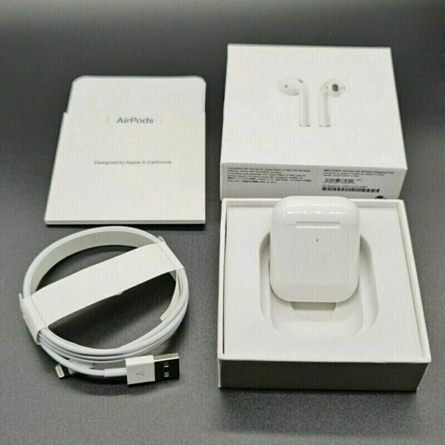 Airpods 2nd Generation Earbuds Earphone Headset & Charging Case - White 2