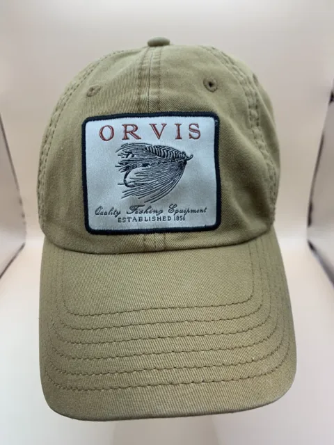 ORVIS EMBROIDERED STRAPBACK Hat Cap Fishing Quality Fishing