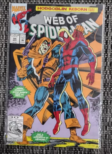 Web of Spiderman #94 1993 - High Grade - Marvel Comics